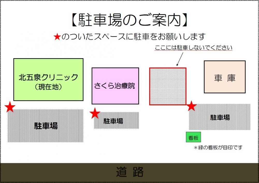 駐車場のご案内